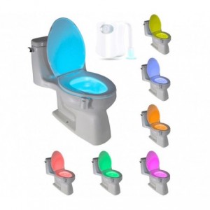 177210 Lumière LED LightBowl pour WC 8 couleurs avec capteur crépusculaire