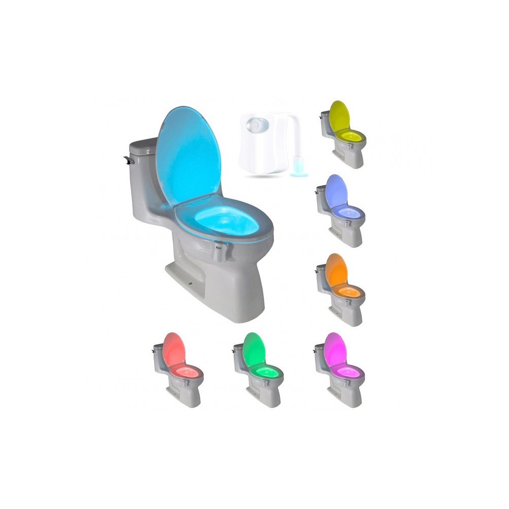 177210 Lumière LED LightBowl pour WC 8 couleurs avec capteur crépuscu