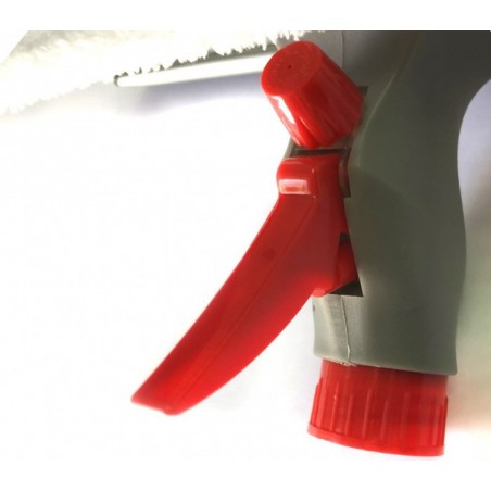 435618  Spray 3 en 1 de pulvérisation, raclette et chiffon Sèche et nettoie