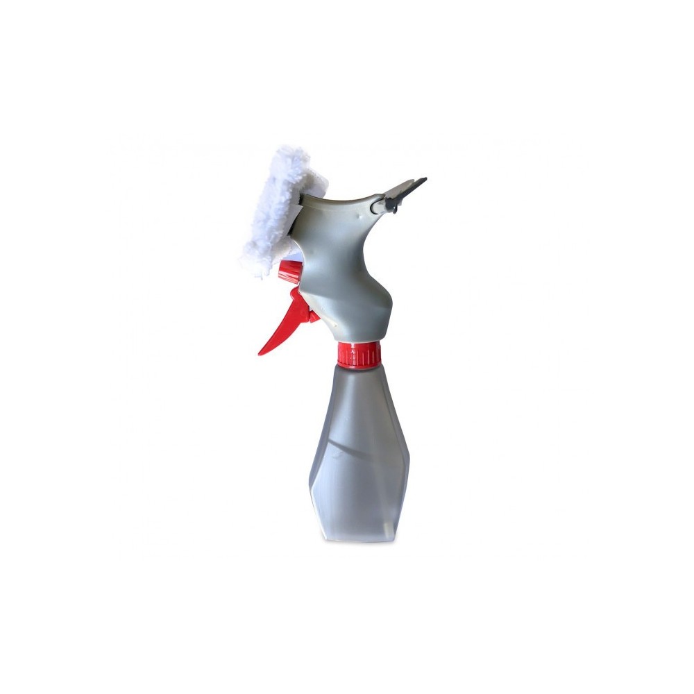 435618  Spray 3 en 1 de pulvérisation, raclette et chiffon Sèche et nettoie