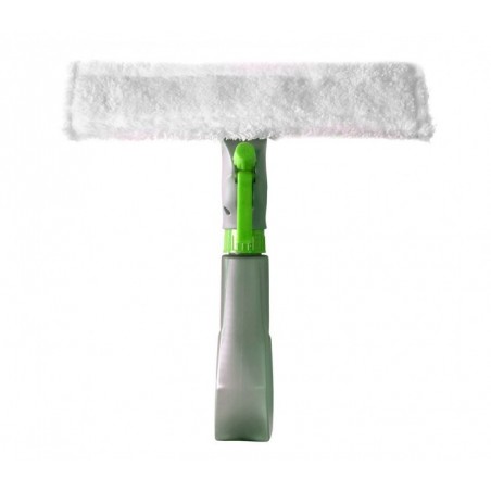 435618  Spray 3 en 1 de pulvérisation, raclette et chiffon Sèche et nettoie