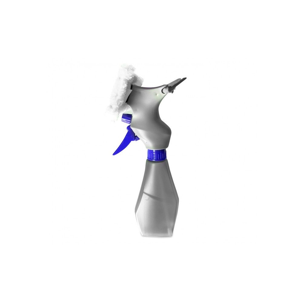 435618  Spray 3 en 1 de pulvérisation, raclette et chiffon Sèche et nettoie