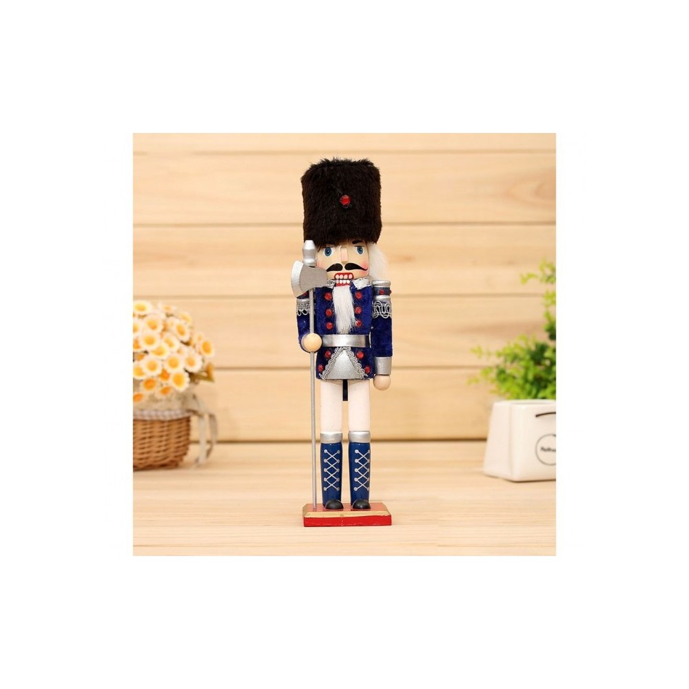 831027  Soldat décoratif  Sceptre 30 cm en bois peint à la main