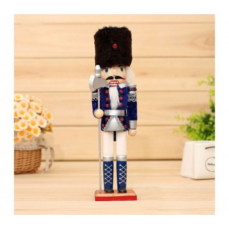 831027  Soldat décoratif  Sceptre 30 cm en bois peint à la main