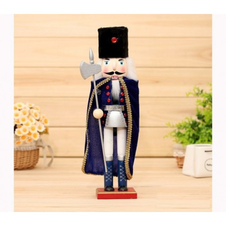 831027  Soldat décoratif  ASCIA 30 cm en bois peint à la main