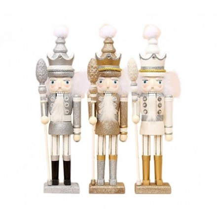 831034 Soldat décoratif  38 cm en bois peint à la main Rois differents modèles 831034 Soldat décoratif  38 cm en bois peint à la main Rois differents modèles