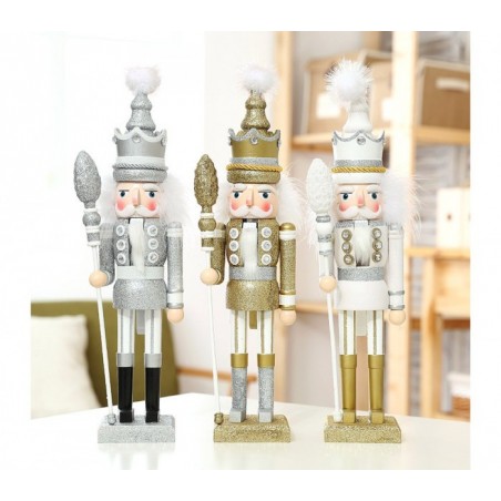 831034 Soldat décoratif  38 cm en bois peint à la main Rois differents modèles 831034 Soldat décoratif  38 cm en bois peint à la main Rois differents modèles