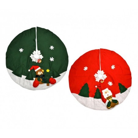 030710 Couvre-pied de sapin de noël circulaire 100c diamètre 2 modèles 030710 Couvre-pied de sapin de noël circulaire 100c diamètre 2 modèles
