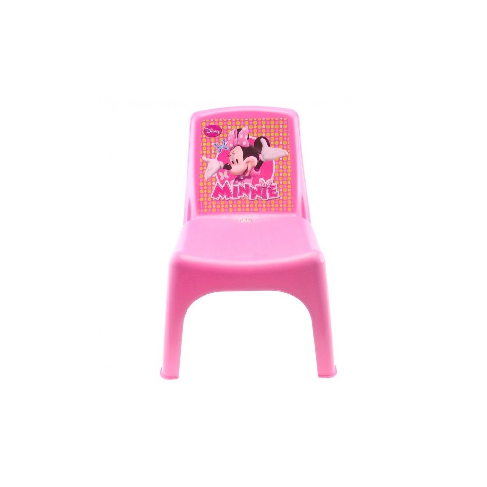 084106 Chaise enfant Bildo en plastique de couleur Minnie 43x26x24 cm