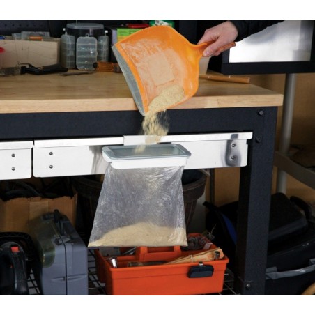 870578 Support pour sacs poubelles suspendu a ATTACK TRASH  pour portes Placrads