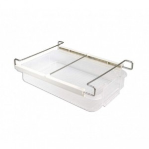 871025 Bac de rangement réfrigirateur avec support extensible 2