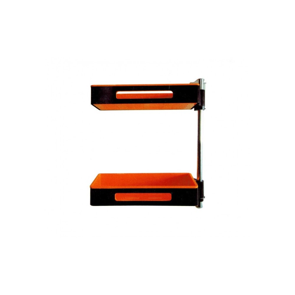 871032 Organisateur 2 étagères pivotantes pour cuisine et SDB MARCO ROTATORIO