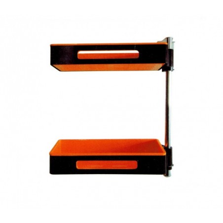 871032 Organisateur 2 étagères pivotantes pour cuisine et SDB MARCO ROTATORIO