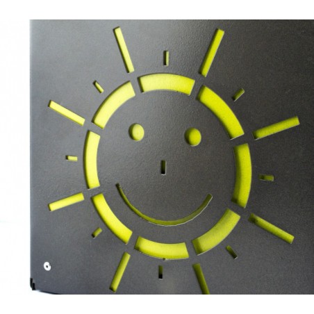 Boîte aux lettres ARTIGIAN FERRO Art 730e de fleurs avec serrure21X8X30 cm Boîte aux lettres ARTIGIAN FERRO Art 730e de fleurs avec serrure21X8X30 cm