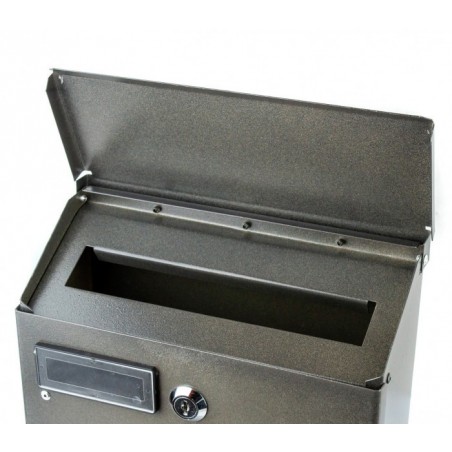 Boîte aux lettres ARTIGIAN FERRO Art 730d Hibou avec serrure 21X8X30 cm