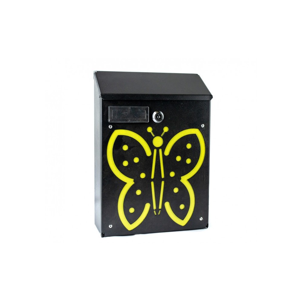 Boîte aux lettres ARTIGIAN FERRO Art 730c Papillon avec serrure 21X8X30 cm