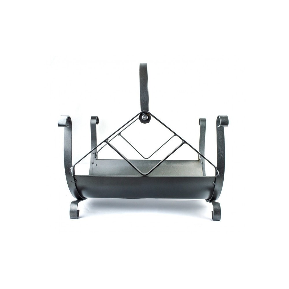  Support bois de chauffag PRAGA ArtigianFerro art604 poignée ajustable  40x33x49