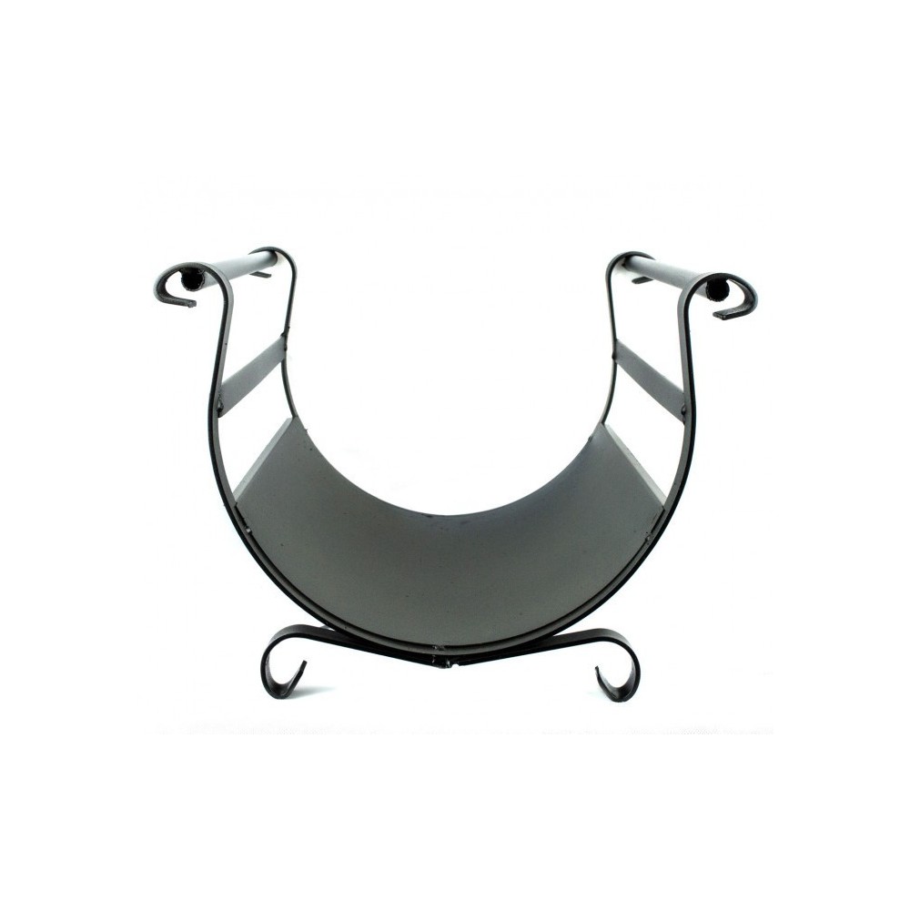  Support bois de chauffag PRAGA ArtigianFerro art604 poignée ajustable  40x33x49