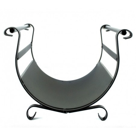  Support bois de chauffag PRAGA ArtigianFerro art604 poignée ajustable  40x33x49