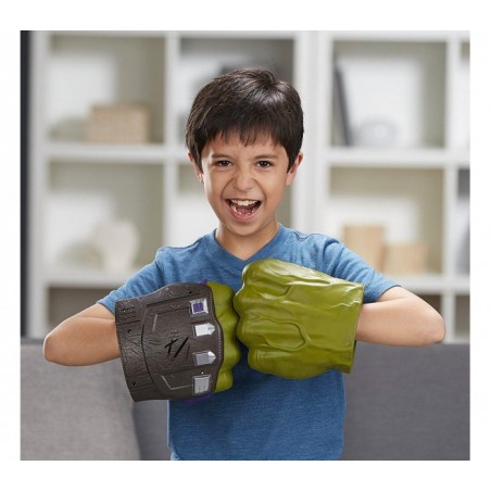 366682 Marvel Hulk RAGNAROK Poings électroniques avec sons préenregistrés HASBRO