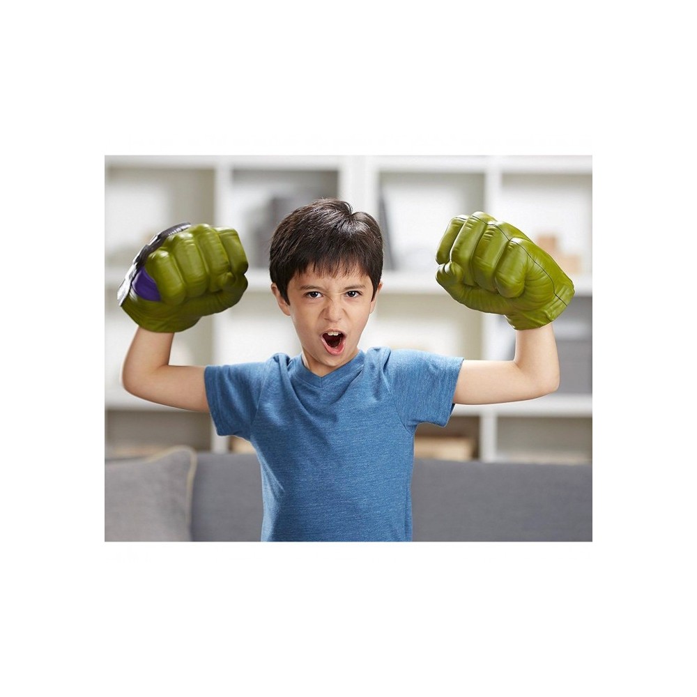 366682 Marvel Hulk RAGNAROK Poings électroniques avec sons préenregistrés HASBRO