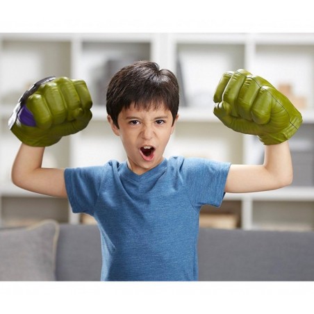 366682 Marvel Hulk RAGNAROK Poings électroniques avec sons préenregistrés HASBRO
