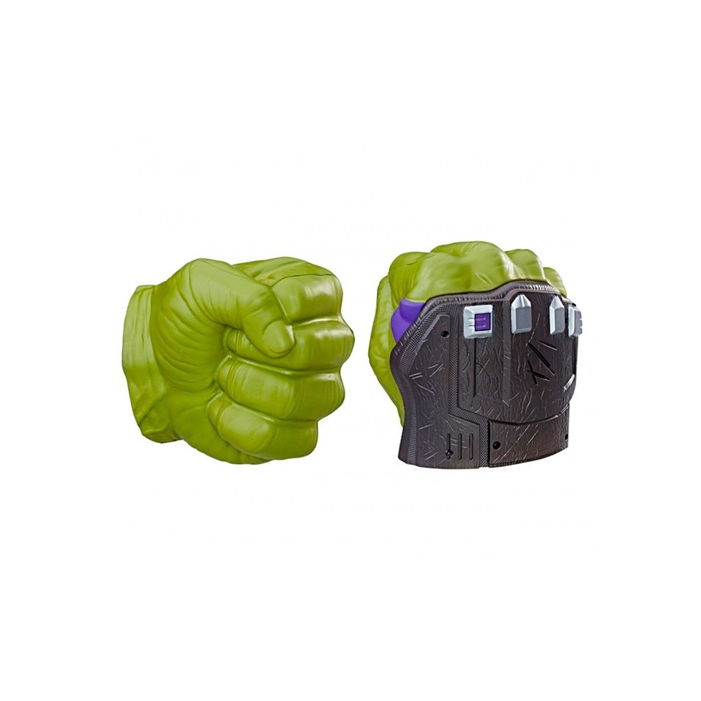 366682 Marvel Hulk RAGNAROK Poings électroniques avec sons préenregistrés HASBRO