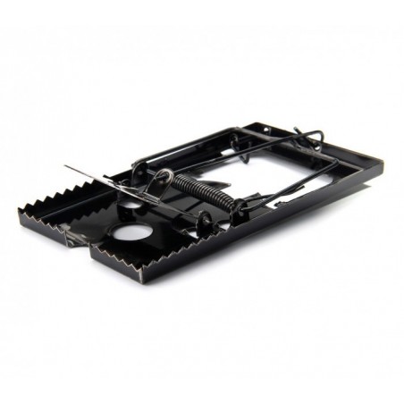  331446 Piège à souris DHOMTEK  tapette à ressort 8.5X16X1 CM