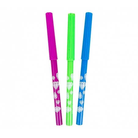 373804 Poupées Shimmer & Shine Deluxe à colorier avec feutres inclus