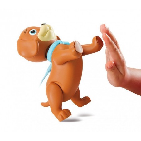  072587 La poupée Dora TRAIN & PLAY parle et chante avec son chien  FISHER PRICE