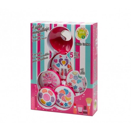 002504 Set de maquillage pour enfants 5 éléments Tachan Box avec miroir 40x26cm