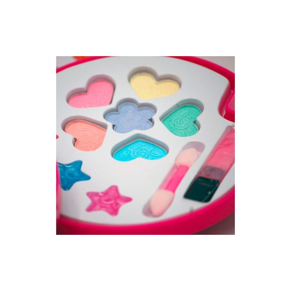 002504 Set de maquillage pour enfants 5 éléments Tachan Box avec miroir 40x26cm