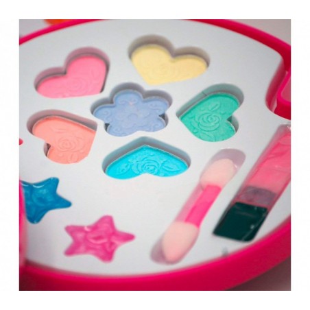 002504 Set de maquillage pour enfants 5 éléments Tachan Box avec miroir 40x26cm