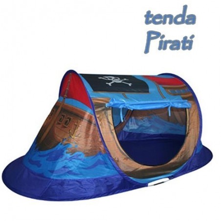 Tente de jeu bateau pirate 170 x 85 x 70 cm LINEA CIGIOCHI