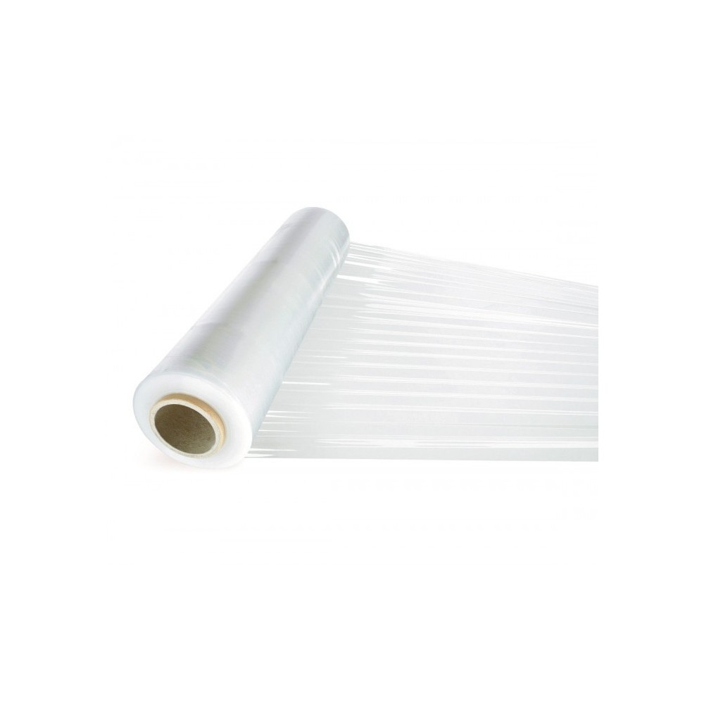 Pack de 6 Film plastique étirable manuel transparent 23 mm film 2.4 kg