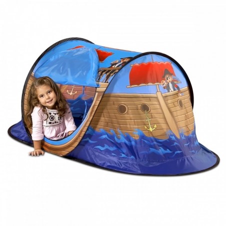 Tente de jeu bateau pirate 170 x 85 x 70 cm LINEA CIGIOCHI