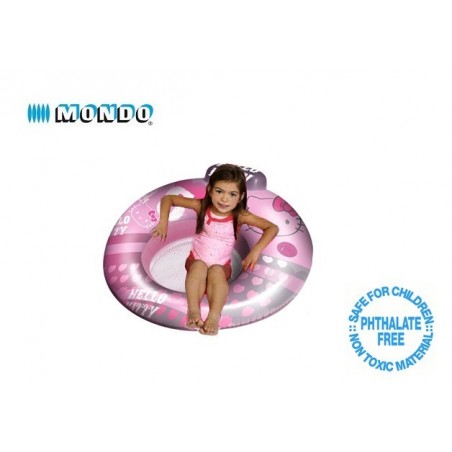 Piscine gonflable rose CHARMMY KITTY/ Piscine 3 anneaux/ Diam 150cm LINEA MONDO
