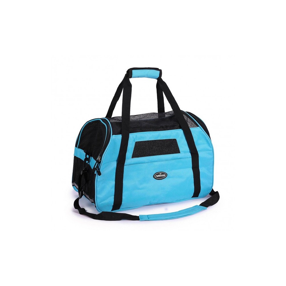 030125 Sac de transport pour animaux NOBLEZA avec prises d'air 42x20x29 cm