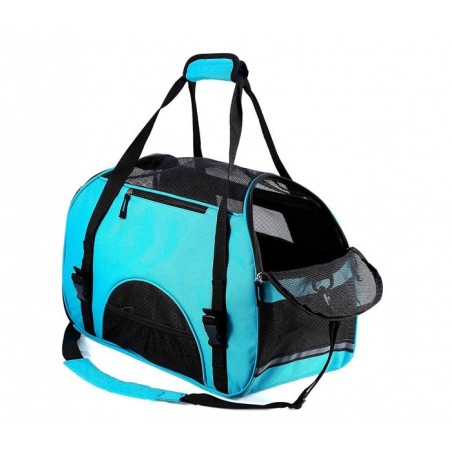 030125 Sac de transport pour animaux NOBLEZA avec prises d'air 42x20x29 cm  030125 Sac de transport pour animaux NOBLEZA avec prises d'air 42x20x29 cm