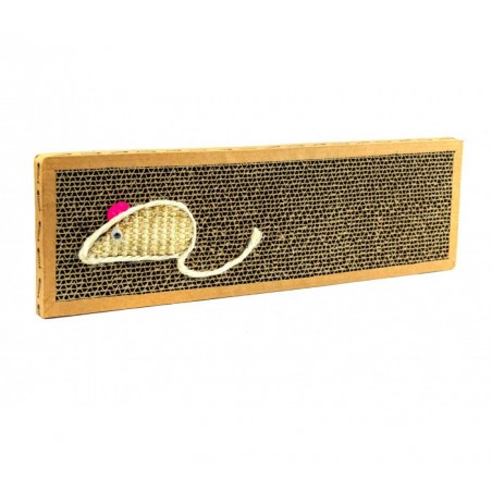  Grattoir NOBLEZA carton parfumé pour chats 38x12.5x2 cm MOUSE BOX