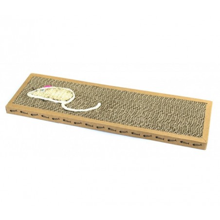  Grattoir NOBLEZA carton parfumé pour chats 38x12.5x2 cm MOUSE BOX