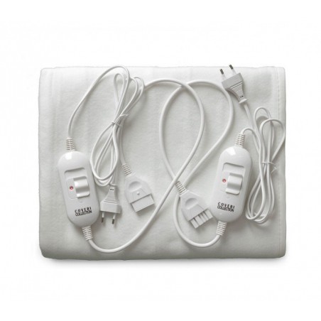 095928 Couverture chauffante Enrico Coveri  lit double 2 interrupteurs 160x150cm 095928 Couverture chauffante Enrico Coveri  lit double 2 interrupteurs 160x150cm