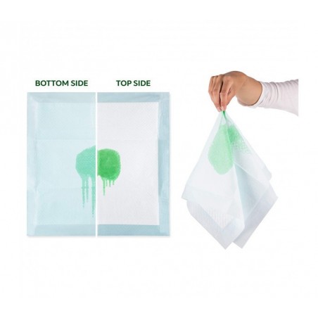 000197 Pack de 50 tapis éducateur propreté pour chien 60x40cm NOBLEZA PUPPY PADS 000197 Pack de 50 tapis éducateur propreté pour chien 60x40cm NOBLEZA PUPPY PADS