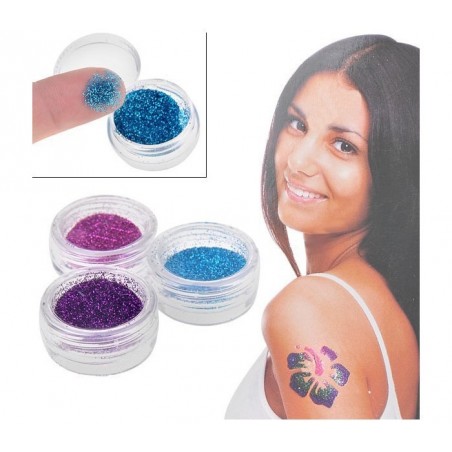 Glitter Shimmer tatouage  temporaire scintillant paillettes tatouage temporaire