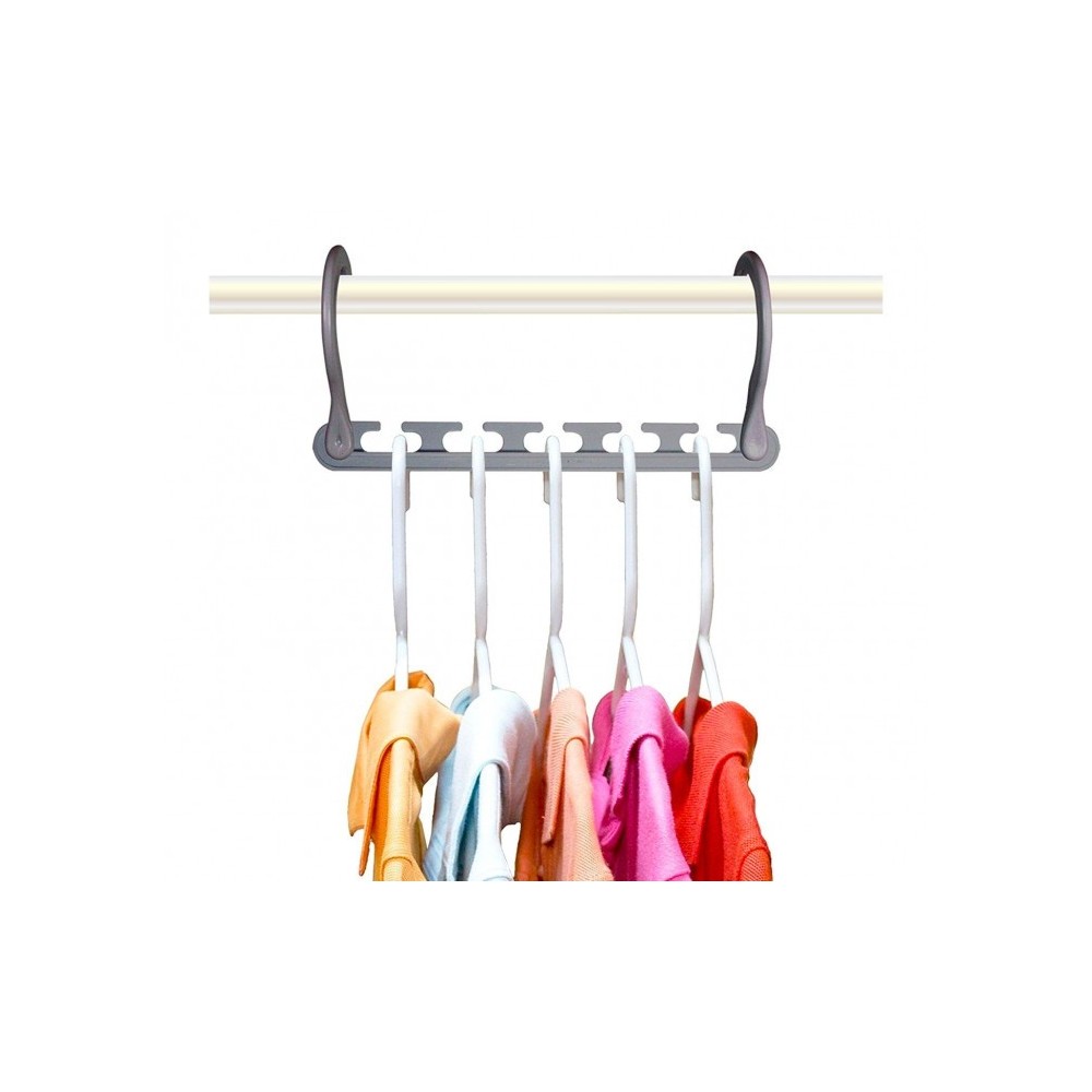  850826 Pack de 10 cintres organisateur Magic Hanger pour économie d'espace