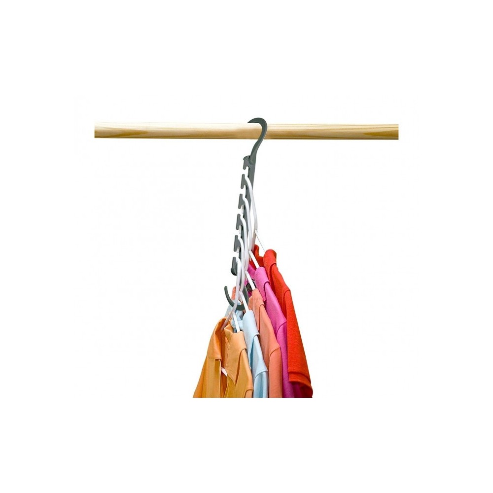  850826 Pack de 10 cintres organisateur Magic Hanger pour économie d'espace