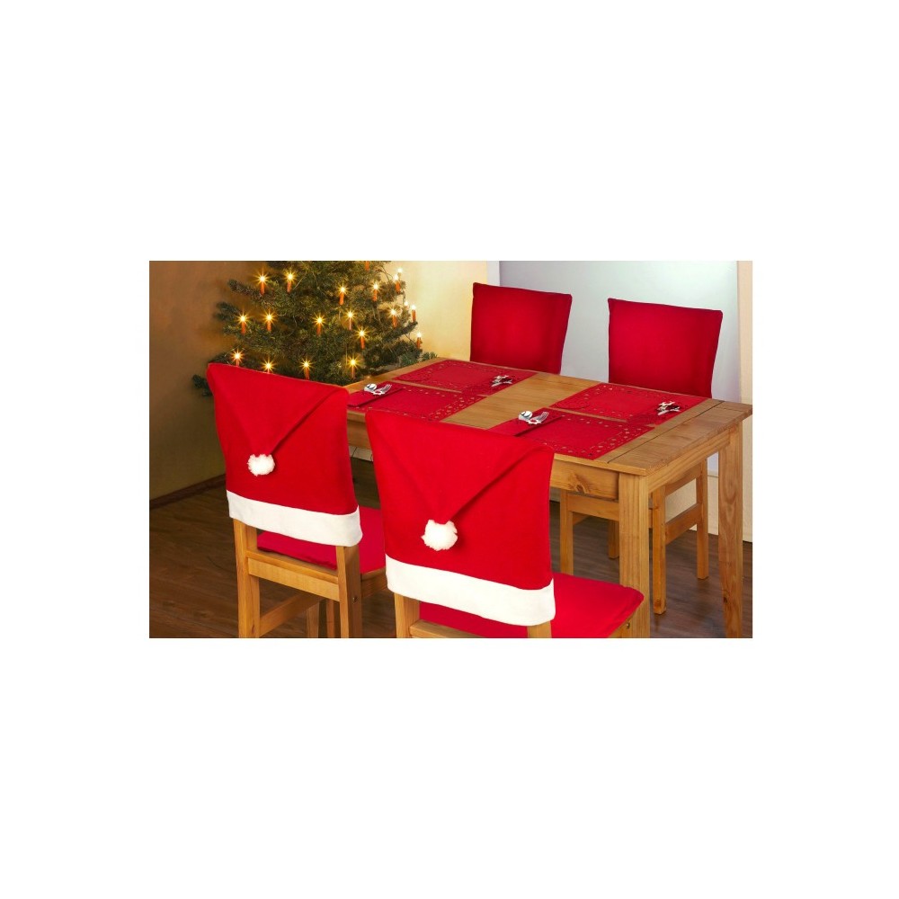 637388 Lot de 4 paquets de 7PZ pour la décoration de la table  de noël