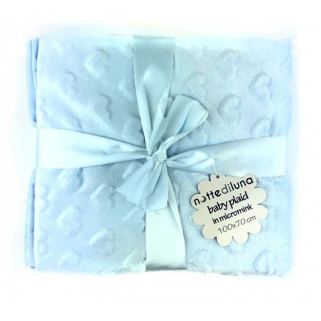 832189 Couverture bébé Nottediluna Baby très chaude avec des coeurs en velour 832189 Couverture bébé Nottediluna Baby très chaude avec des coeurs en velour