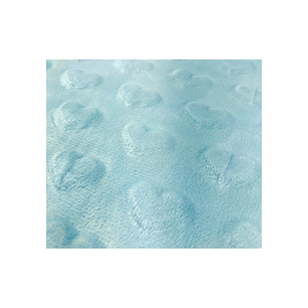 832189 Couverture bébé Nottediluna Baby très chaude avec des coeurs en velour