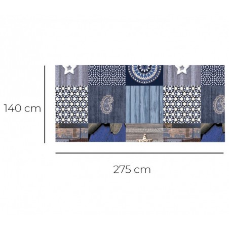 D-c-home andalousie 385-7142 nappe en pvc haute qualité 140x225 cm  D-c-home andalousie 385-7142 nappe en pvc haute qualité 140x225 cm